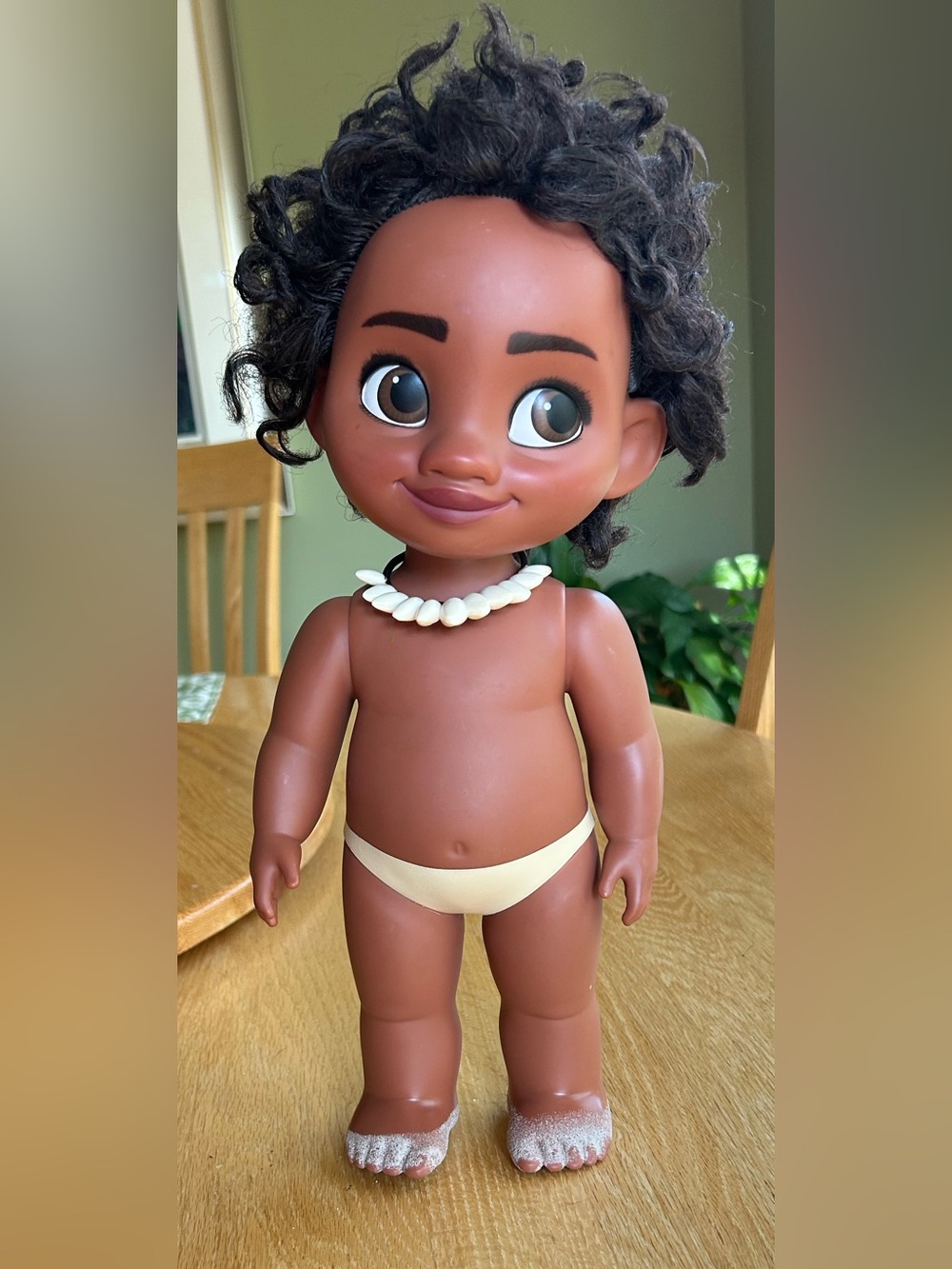 Disney Moana 15” Toddler Doll Animators Collection -Sandy Feet